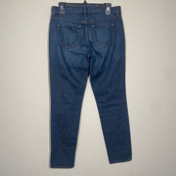 J Brand Womens Size 26 Aidan Ankle Jeans Blue 100% Cotton Mid Rise Pockets - Picture 6 of 9